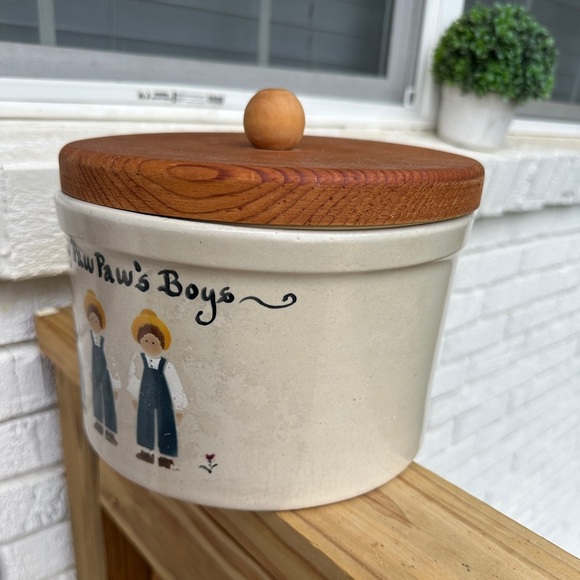 Vintage Roseville Pottery Low Crock 2 Quart R.R.P Robinson-Ransbottom Pottery Co - Picture 5 of 12